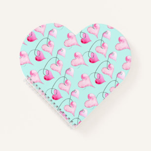 Watercolor Hearts Valentine's Journal