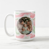 Watercolor Holiday Photo Coffee Mug (Gauche)
