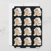 Watercolor House Fête Invitation (Dos)