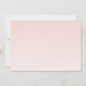 Watercolor Ijs Bridal Shower Bedankkaart (Achterkant)