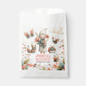 Watercolor Insects BUGTASTIC Cute Kids Birthday  Bedankzakje (Voorkant)