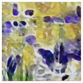 Watercolor Iris Stof (Swatch)