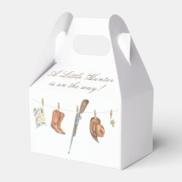 Watercolor Jager Baby Shower Bedankdoosjes