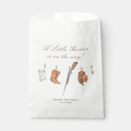 Watercolor Jager Baby Shower Bedankzakje