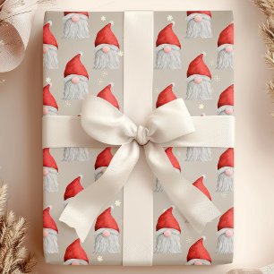 Watercolor Kabouter Cadeaupapier