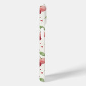 Watercolor Kersen Monogram Case-Mate iPhone Case (Achterkant / Rechts)