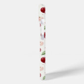 Watercolor Kersen Monogram Case-Mate iPhone Case (Achterkant / Links)