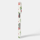 Watercolor Kersen Monogram Case-Mate iPhone Case (Achterkant / Rechts)
