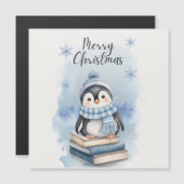 Watercolor Kerstpinguïn (Voorkant / Achterkant)