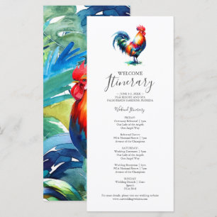 Watercolor Key West Beach Bruiloft Itinerary