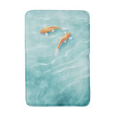 Watercolor Koi Vis Sereniteit Badmat (Voorkant Verticaal)