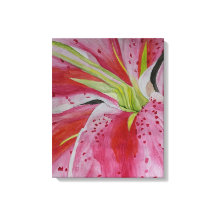 Watercolor lelie door DaraLyn J McColl, kunstenaar