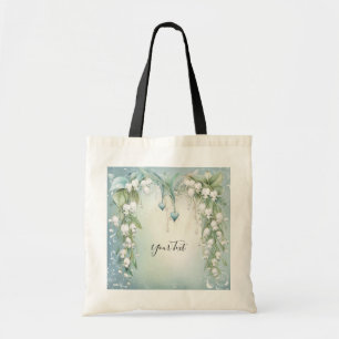 Watercolor lelietje-van-dalen boodschappentas tote bag