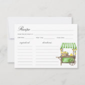 Watercolor lemon citrus Bridal shower (Voorkant)