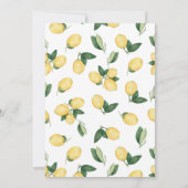 Watercolor Lemons Virtual Bridal Show Invitation (Dos)