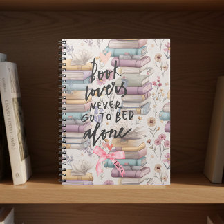 Watercolor Lente Boekenliefhebber Notitieboek