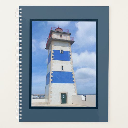 Watercolor lighthouse (Devant)