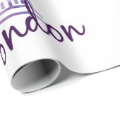 Watercolor London, Big Ben Cadeaupapier (Rol Hoek)