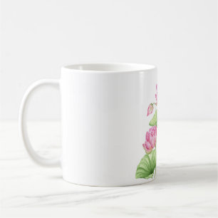 Watercolor Lotus Esthetische Worp Klassieke Mok