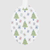 Watercolor Mahjong Christmas Tree Party (dos)