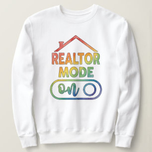 Watercolor Makelaar Modus Aan T-shirt Makelaarscad