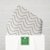 Watercolor Mardi Gras Beads Tissuepapier