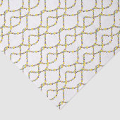 Watercolor Mardi Gras Beads Tissuepapier (Detail)