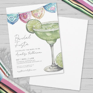 Watercolor Margarita Bruidsdiner Kaart