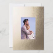 WATERCOLOR MARIAGE FLORAL Enregistrer la carte de  (Dos)