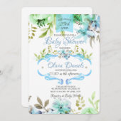 Watercolor Medley Invitation (Devant / Derrière)