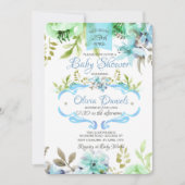 Watercolor Medley Invitation (Devant)