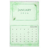 Watercolor Modern Butterfly Aesthetic Kalender (Jan 2026)