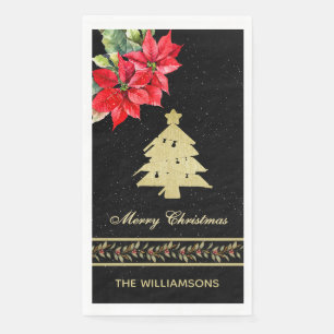 WATERCOLOR MODERNE ELEGANTE KERSTBOOM SERVET