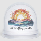 Watercolor Mountain Sunrise Bible Verse (Avant)