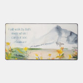 Watercolor Mountains Écriture Inspirante (Recto)