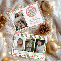 Watercolor Nutcracker Medallion Christmas