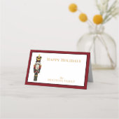 Watercolor Nutcracker Red Christmas Holiday (Voorkant)