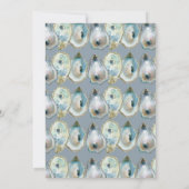 Watercolor Oester Kaart (Achterkant)