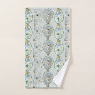 Watercolor Oesters Handdoek