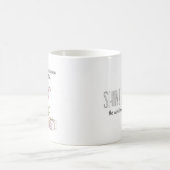 Watercolor Orchid Inspirational Mug (Centre)