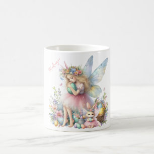 Watercolor Pasen Lente Fee Koffiemok