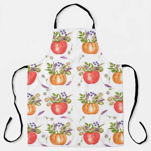 Watercolor pattern from autumn compositions  schort (Voorkant)