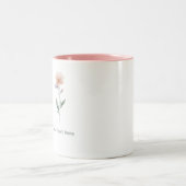 Watercolor Personalized Coffee Mug (Centre)