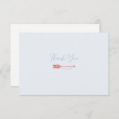 Watercolor Pijl Studentenvereniging Briefkaart (Voorkant / Achterkant)