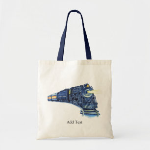 Watercolor Polar Express Tote Bag