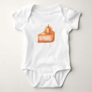 Watercolor pompoentaart romper