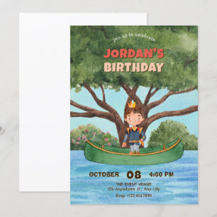 Watercolor prins kaart