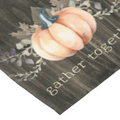 Watercolor Pumpkin Korte Tafelloper (Hoek)