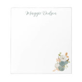 Watercolor Pumpkin Notepad Notitieblok (Voorkant)
