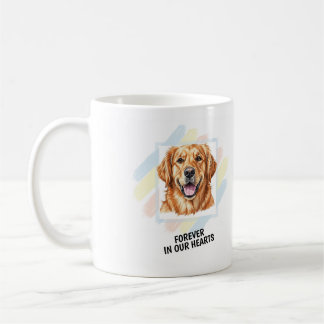 Watercolor Rainbow Bridge Pet Memorial Photo Mug Koffiemok